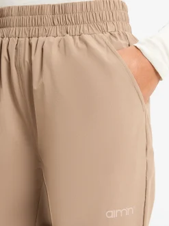 Aim'n Damen Hose - Espresso Windbreaker Pants in melange