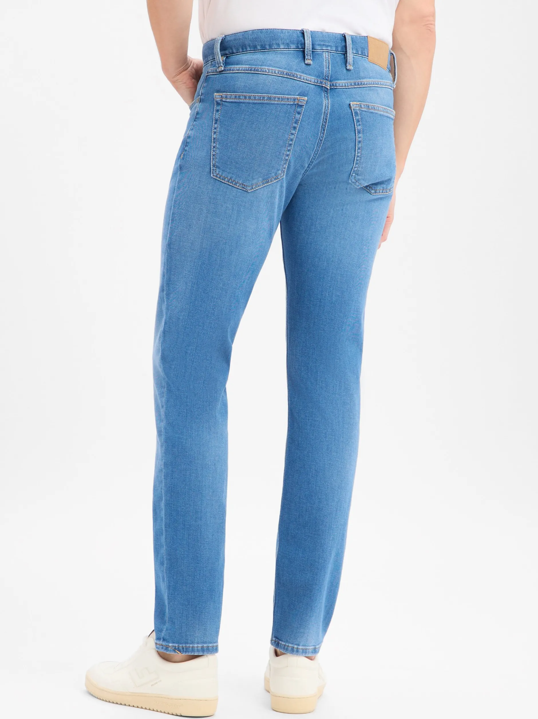 Alberto Herren Jeans - Pipe in medium stone