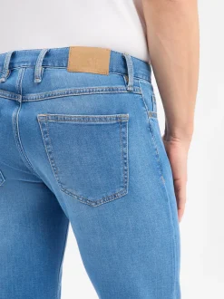 Alberto Herren Jeans - Pipe in medium stone