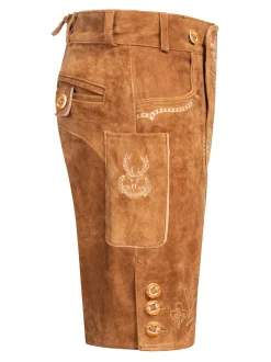 Alessandro Salvarini Erwachsene Trachtenhose - ASFerdl in braun