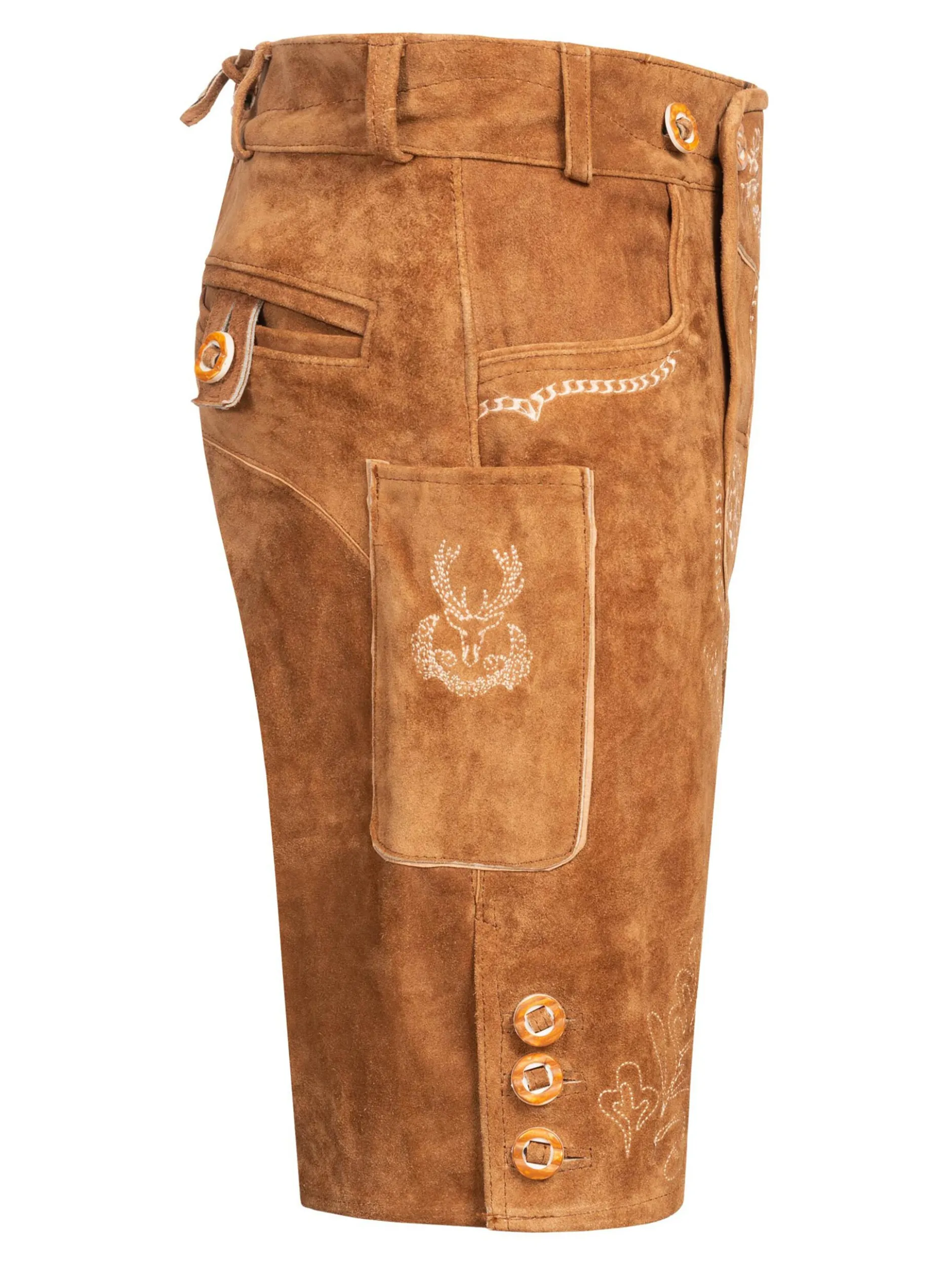 Alessandro Salvarini Erwachsene Trachtenhose - ASFerdl in braun