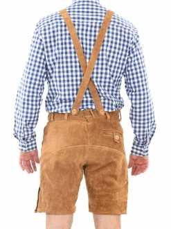 Alessandro Salvarini Erwachsene Trachtenhose - ASFerdl in braun
