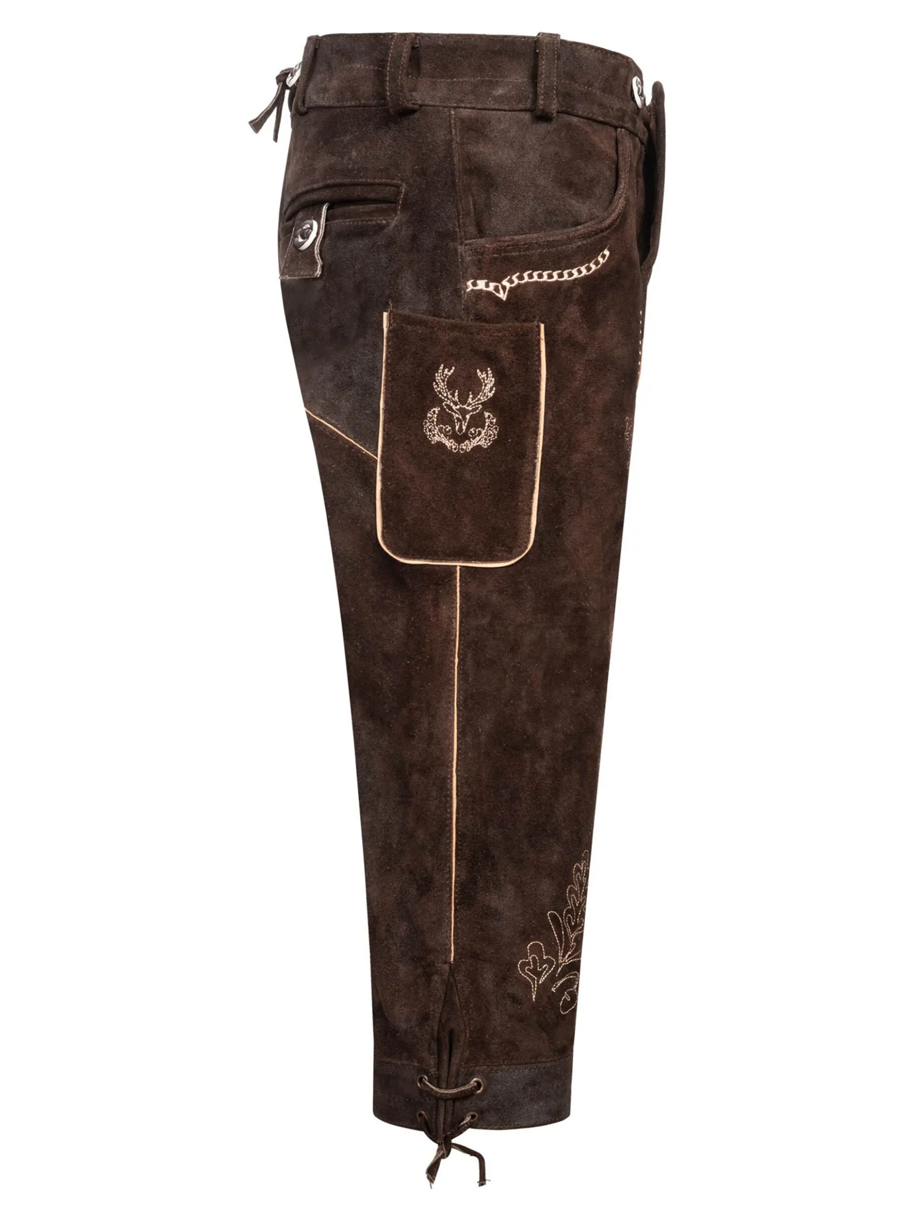 Alessandro Salvarini Herren Trachtenhose - ASGustl in braun