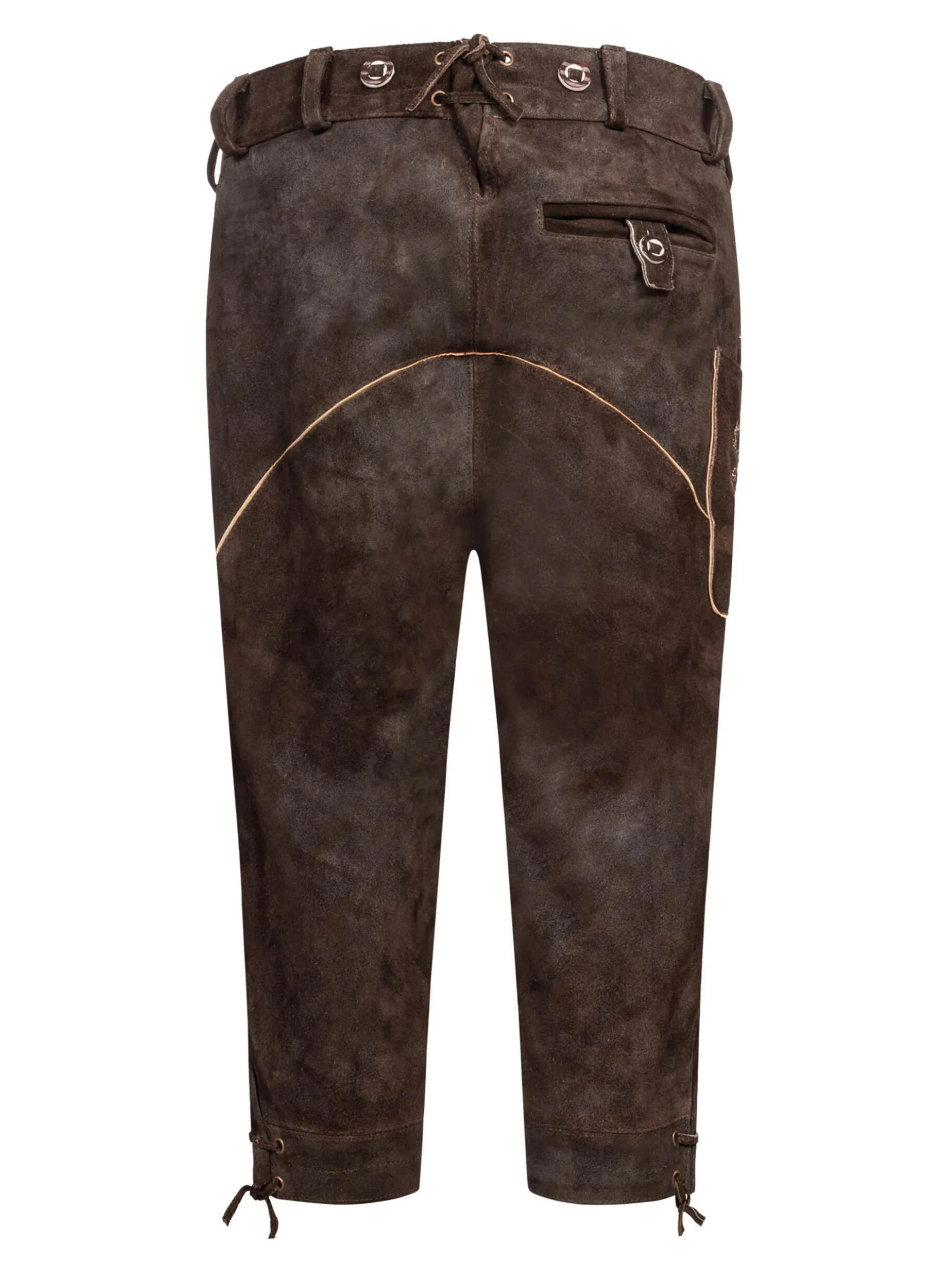 Alessandro Salvarini Herren Trachtenhose - ASGustl in braun