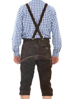 Alessandro Salvarini Herren Trachtenhose - ASGustl in braun