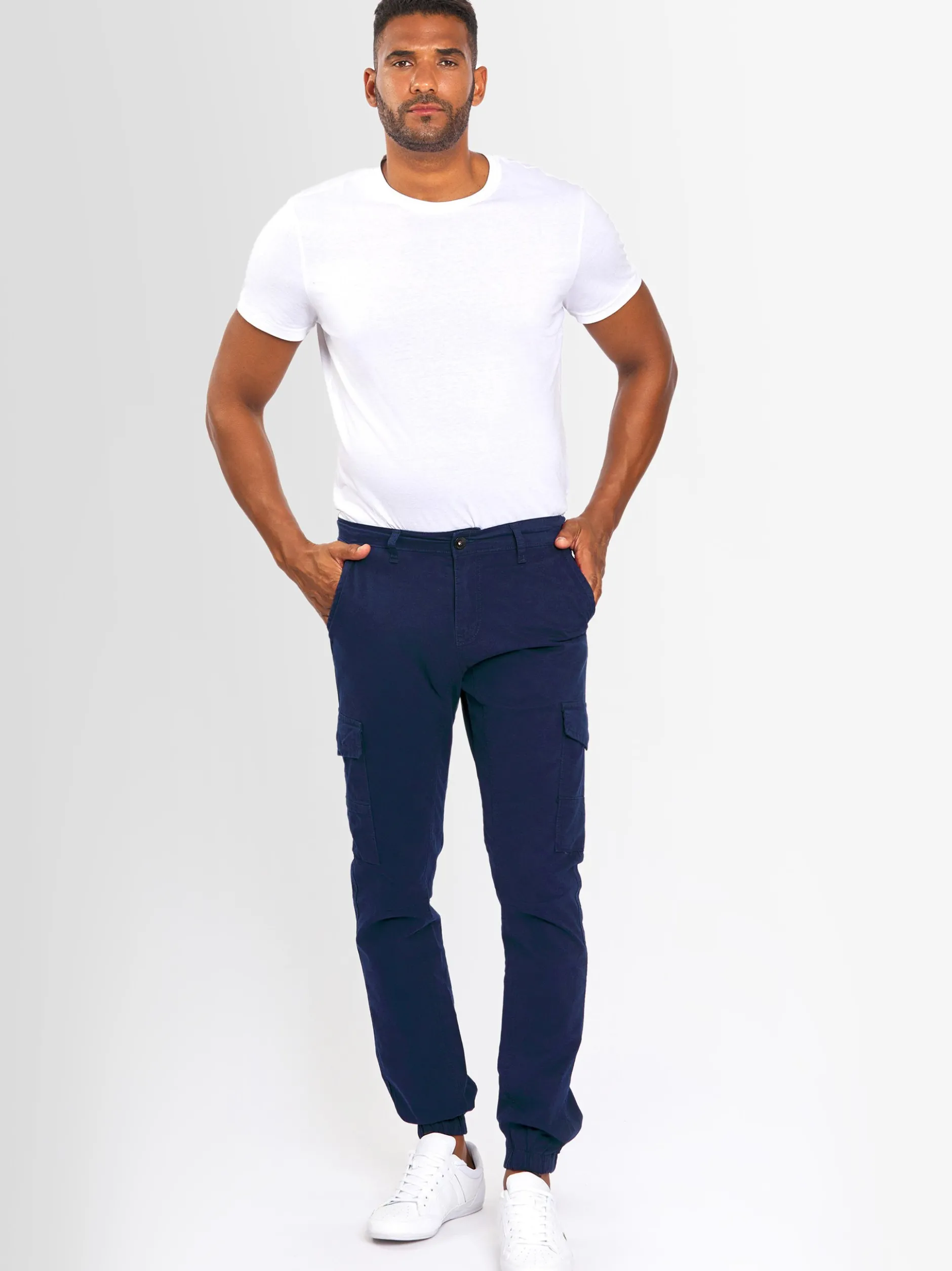 Alessandro Salvarini Herren Stoffhose - ASJacamo in blau