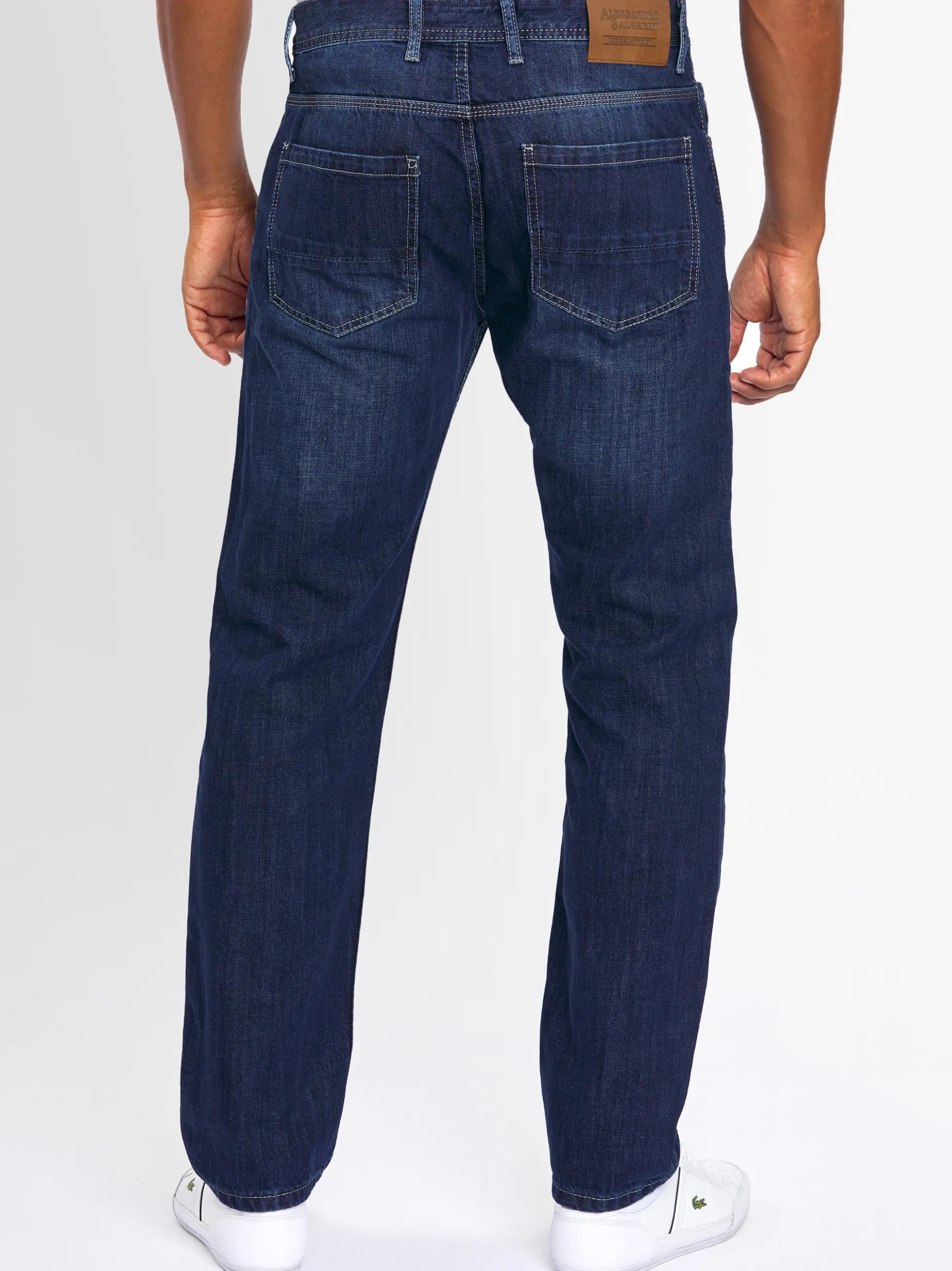 Alessandro Salvarini Herren Jeans - ASMarco in blau