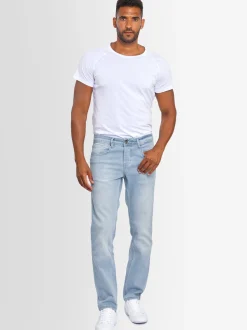 Alessandro Salvarini Herren Jeans - ASAngelo in hellblau