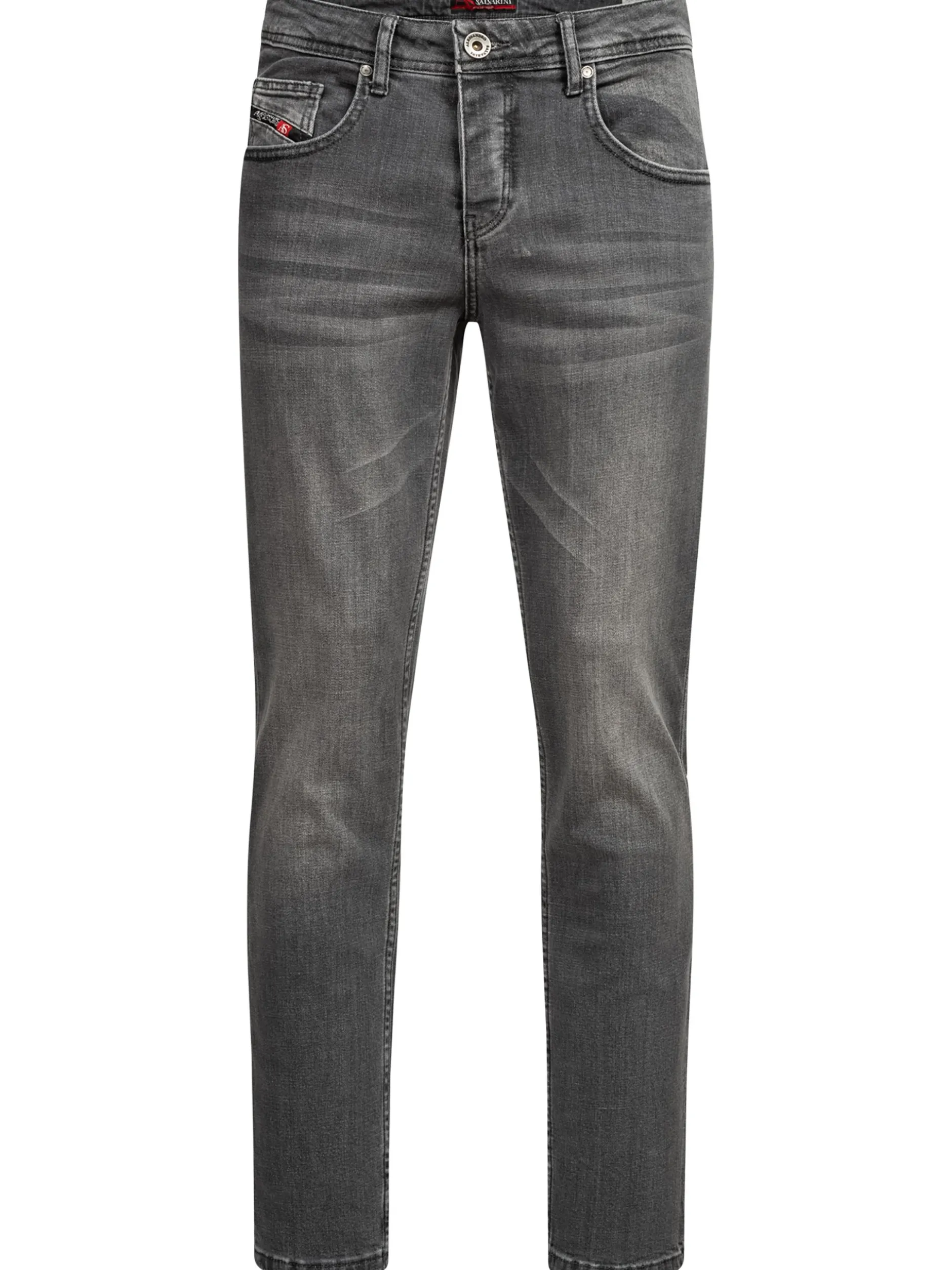 Alessandro Salvarini Herren Jeans - ASArcilio in grau