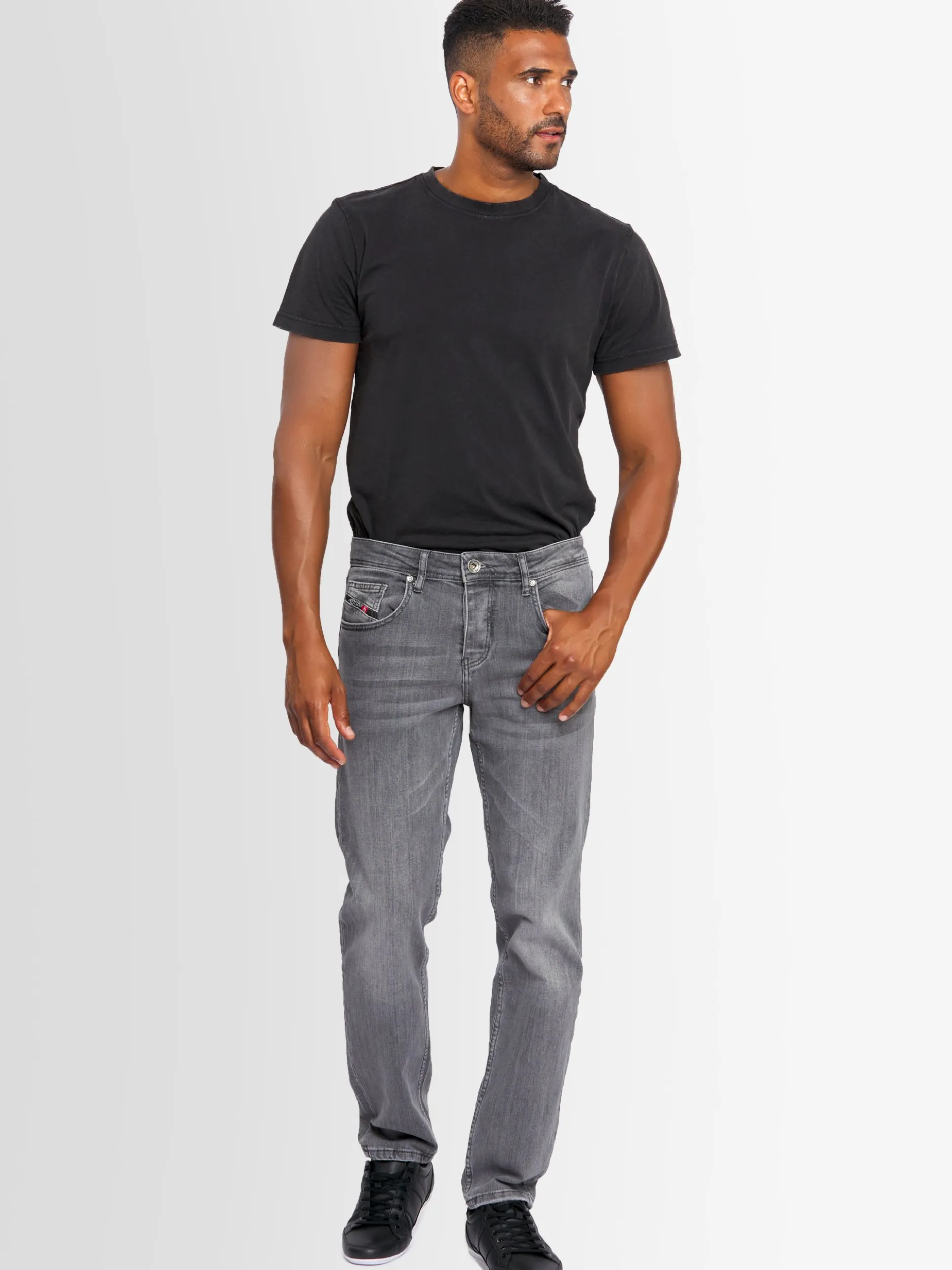 Alessandro Salvarini Herren Jeans - ASArcilio in grau
