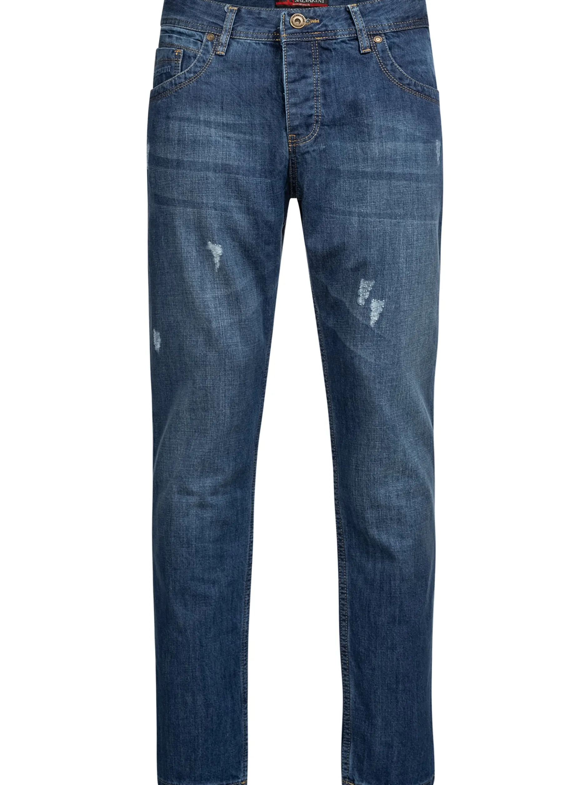 Alessandro Salvarini Herren Jeans - ASCarlo in blau