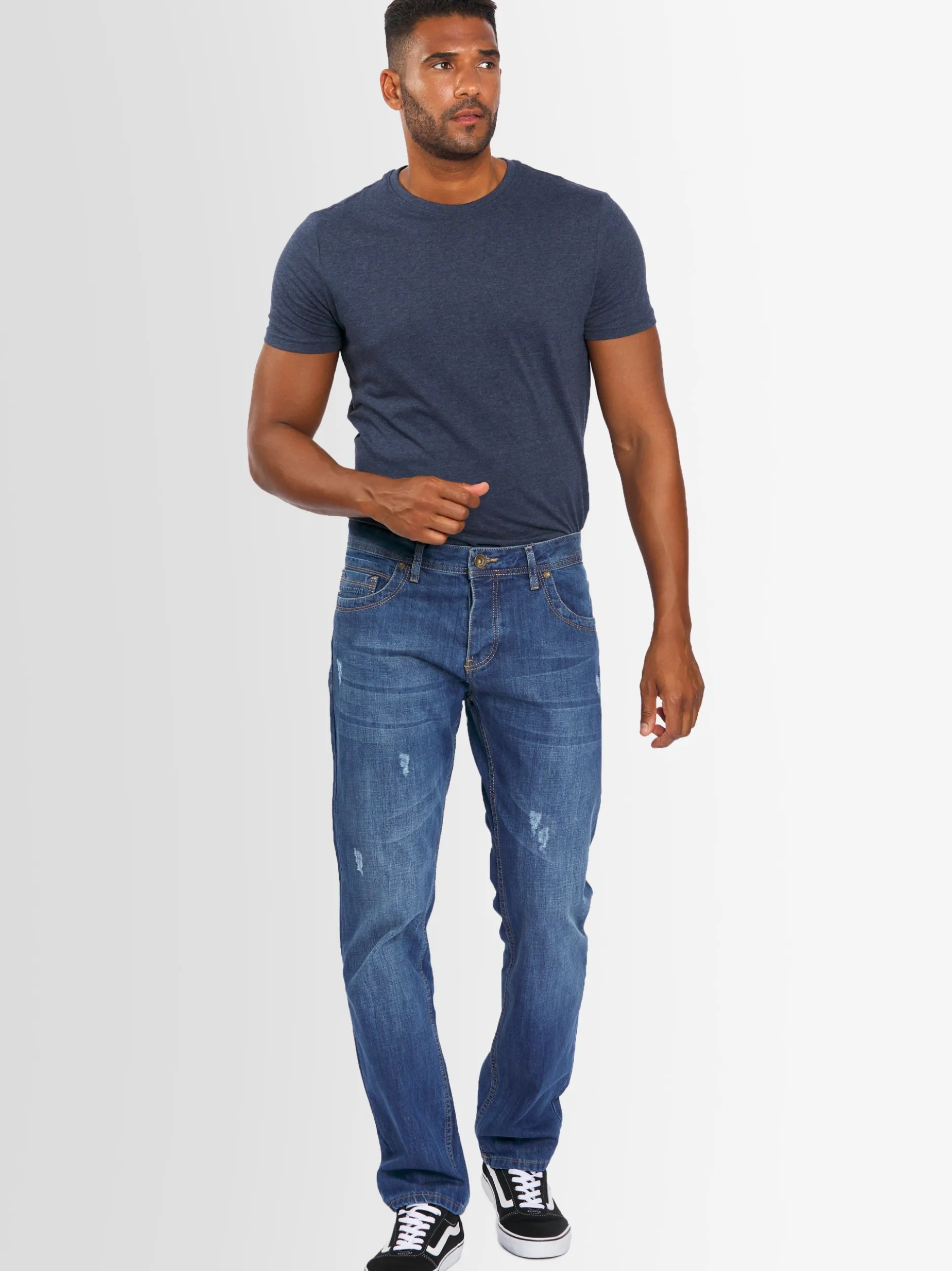 Alessandro Salvarini Herren Jeans - ASCarlo in blau