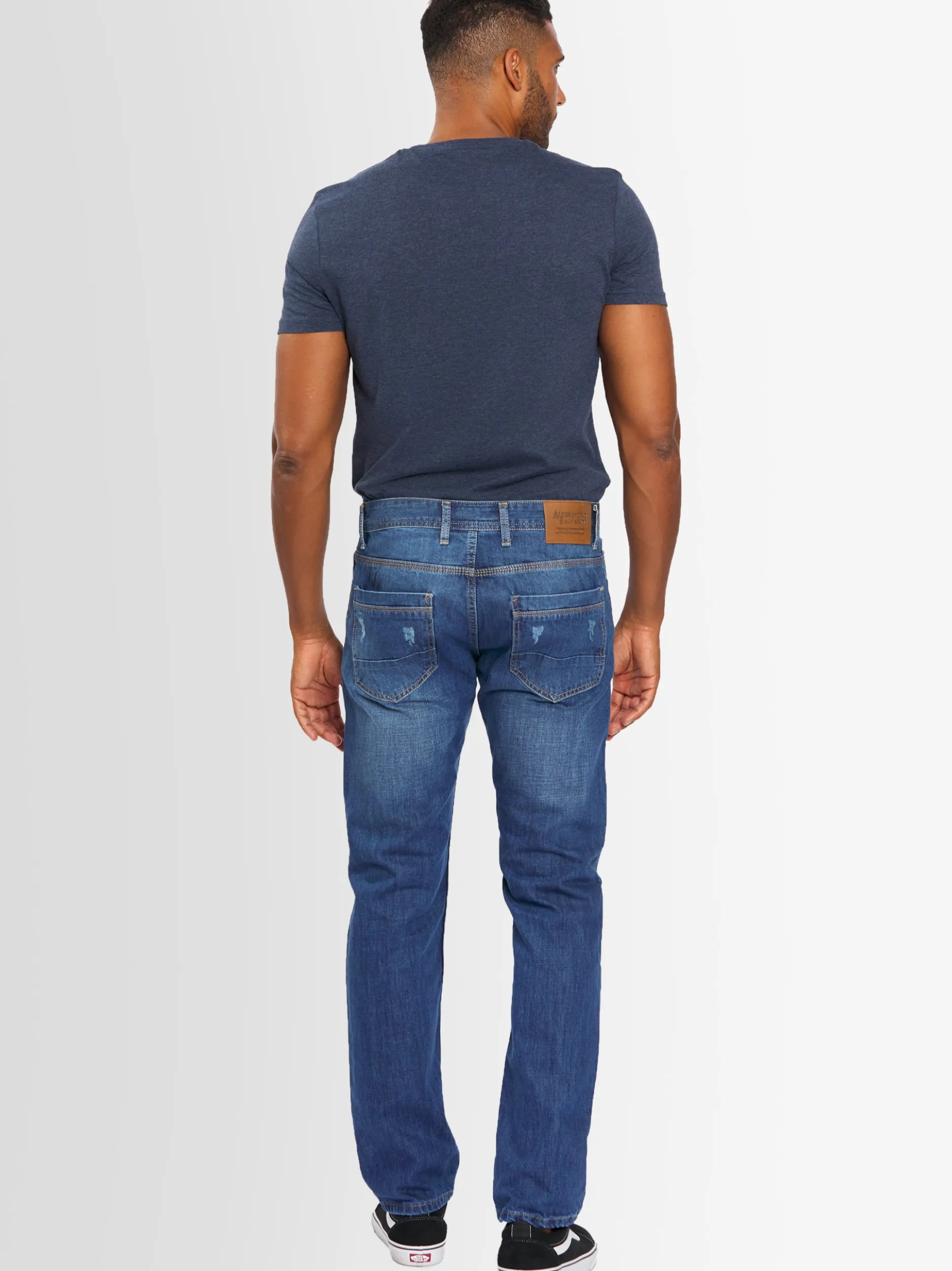 Alessandro Salvarini Herren Jeans - ASCarlo in blau