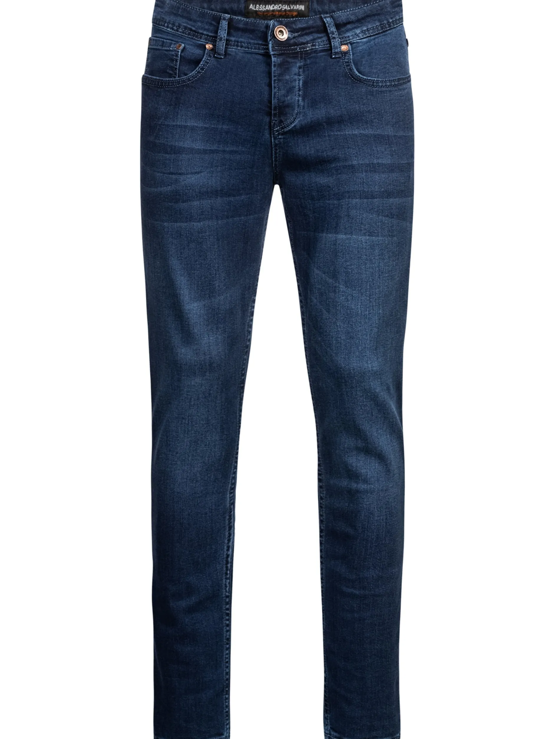 Alessandro Salvarini Herren Jeans - ASMinero in blau