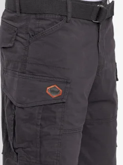 Alessandro Salvarini Herren Cargoshorts - ASLeon in anthrazit