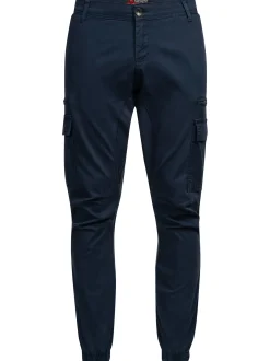 Alessandro Salvarini Herren Cargohose - ASGiacomi in blau