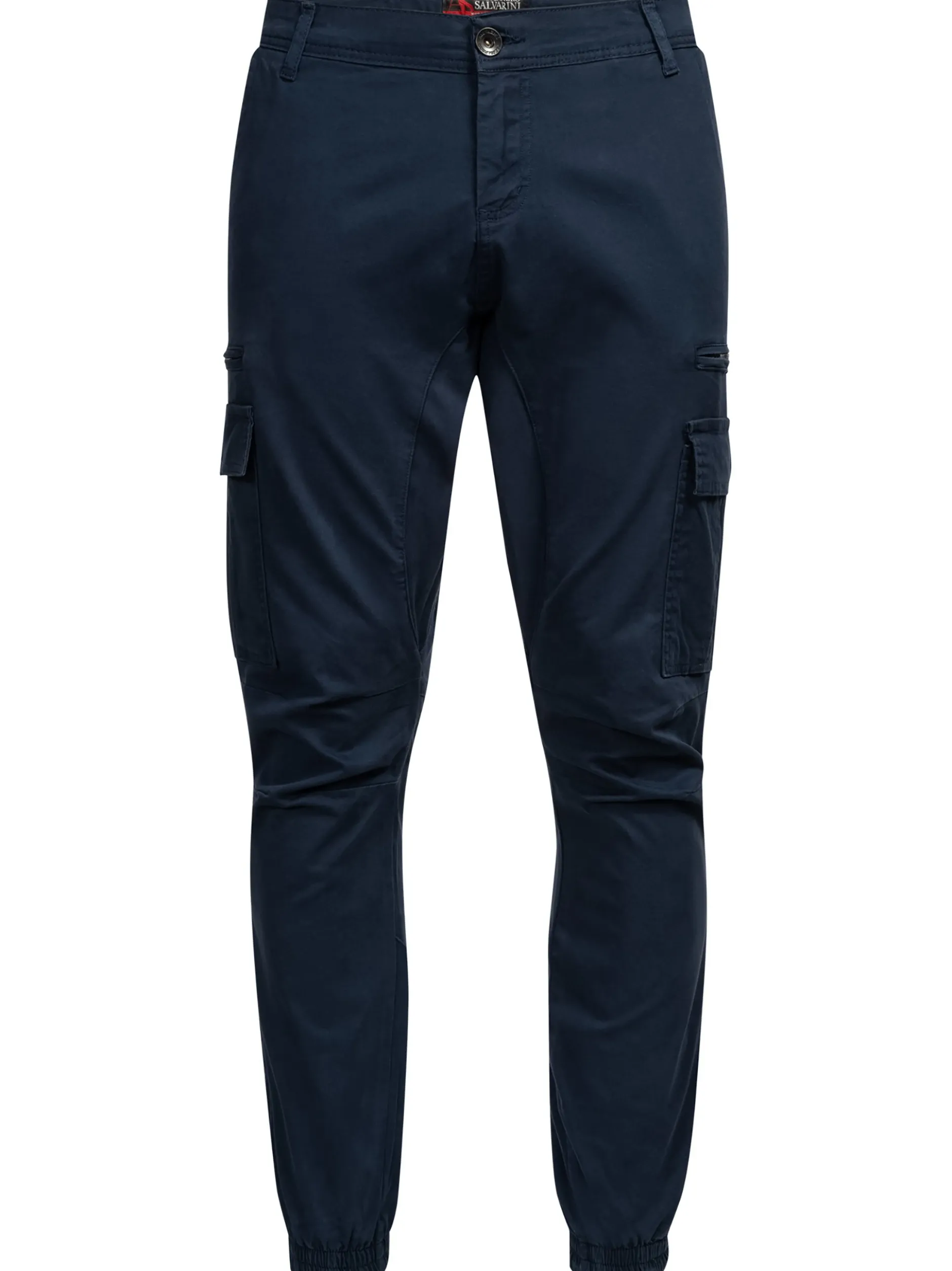 Alessandro Salvarini Herren Cargohose - ASGiacomi in blau