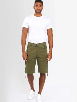 Alessandro Salvarini Herren Cargoshorts - ASLeon in oliv