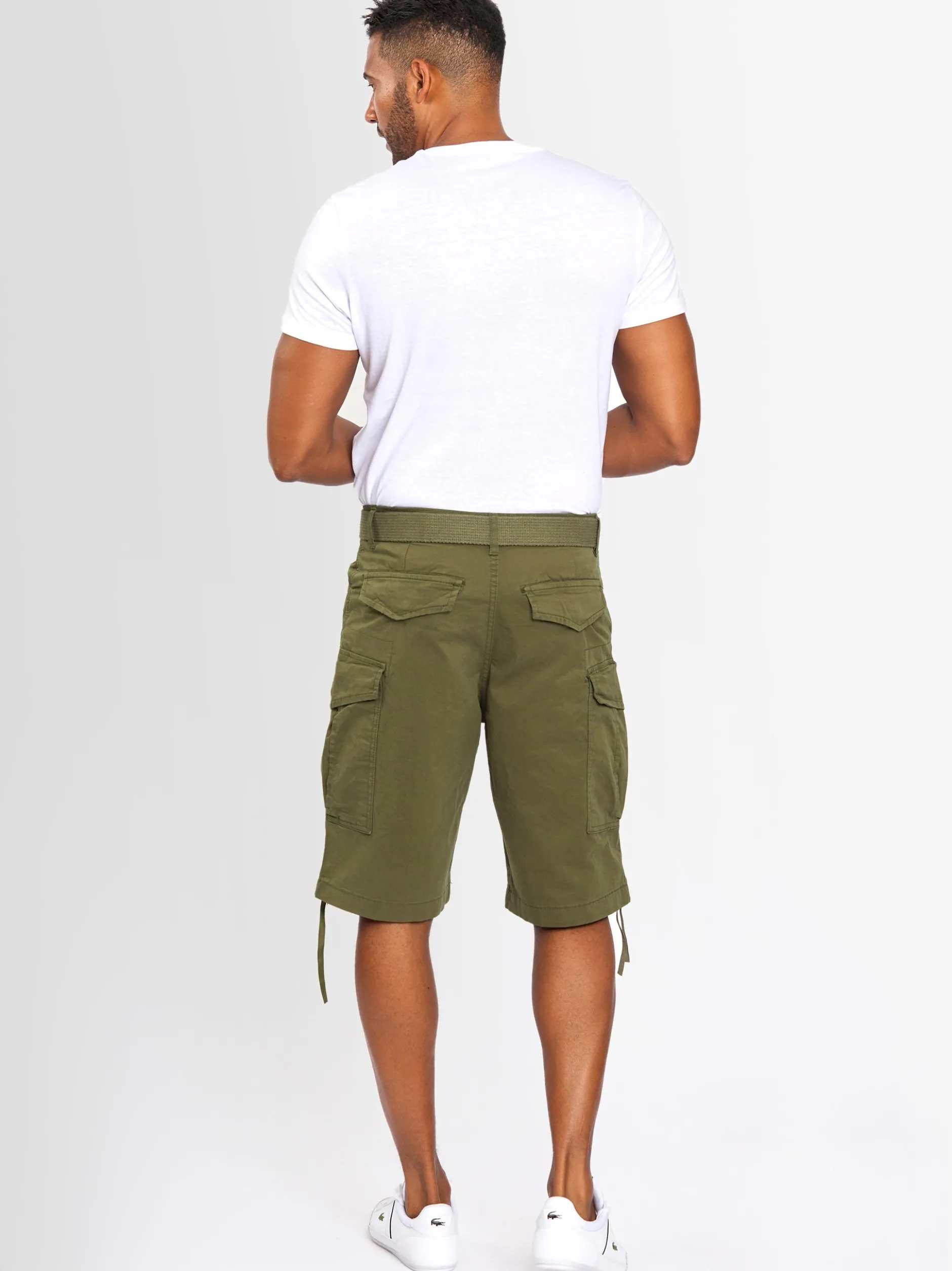Alessandro Salvarini Herren Cargoshorts - ASLeon in oliv