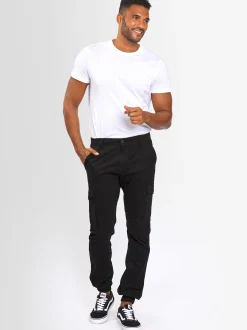 Alessandro Salvarini Herren Stoffhose - ASJacamo in schwarz
