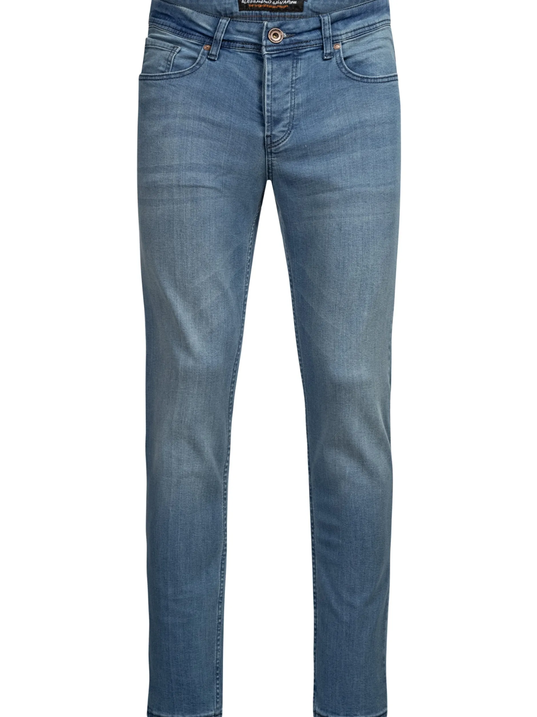 Alessandro Salvarini Herren Jeans - ASLuca in hellblau
