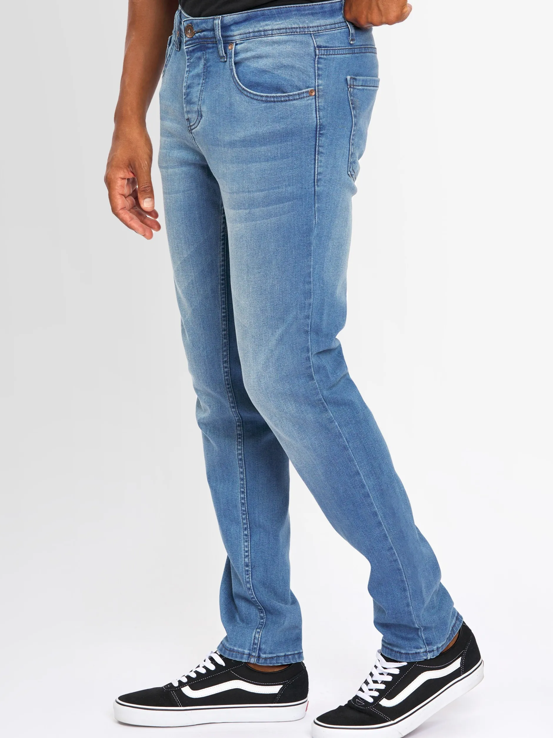 Alessandro Salvarini Herren Jeans - ASLuca in hellblau