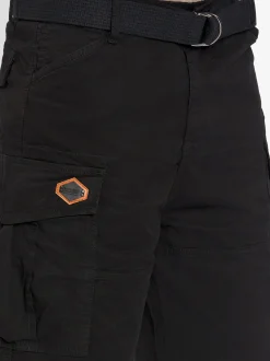 Alessandro Salvarini Herren Cargoshorts - ASLeon in schwarz