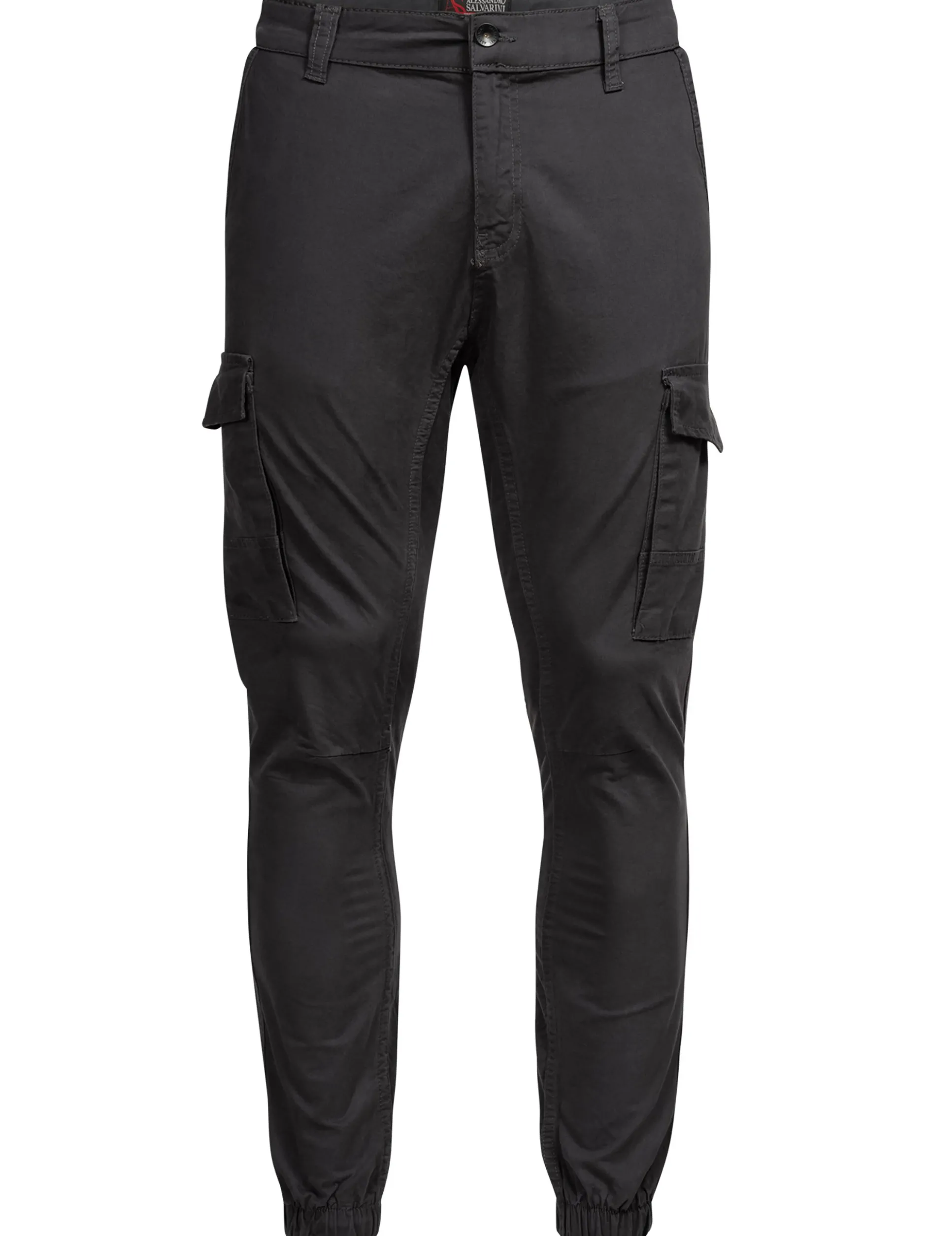 Alessandro Salvarini Herren Stoffhose - ASJacamo in anthrazit