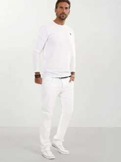 Alessandro Salvarini Jeans in weiß