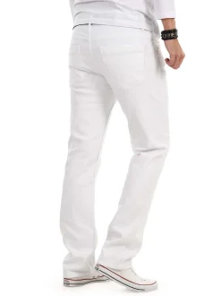 Alessandro Salvarini Jeans in weiß