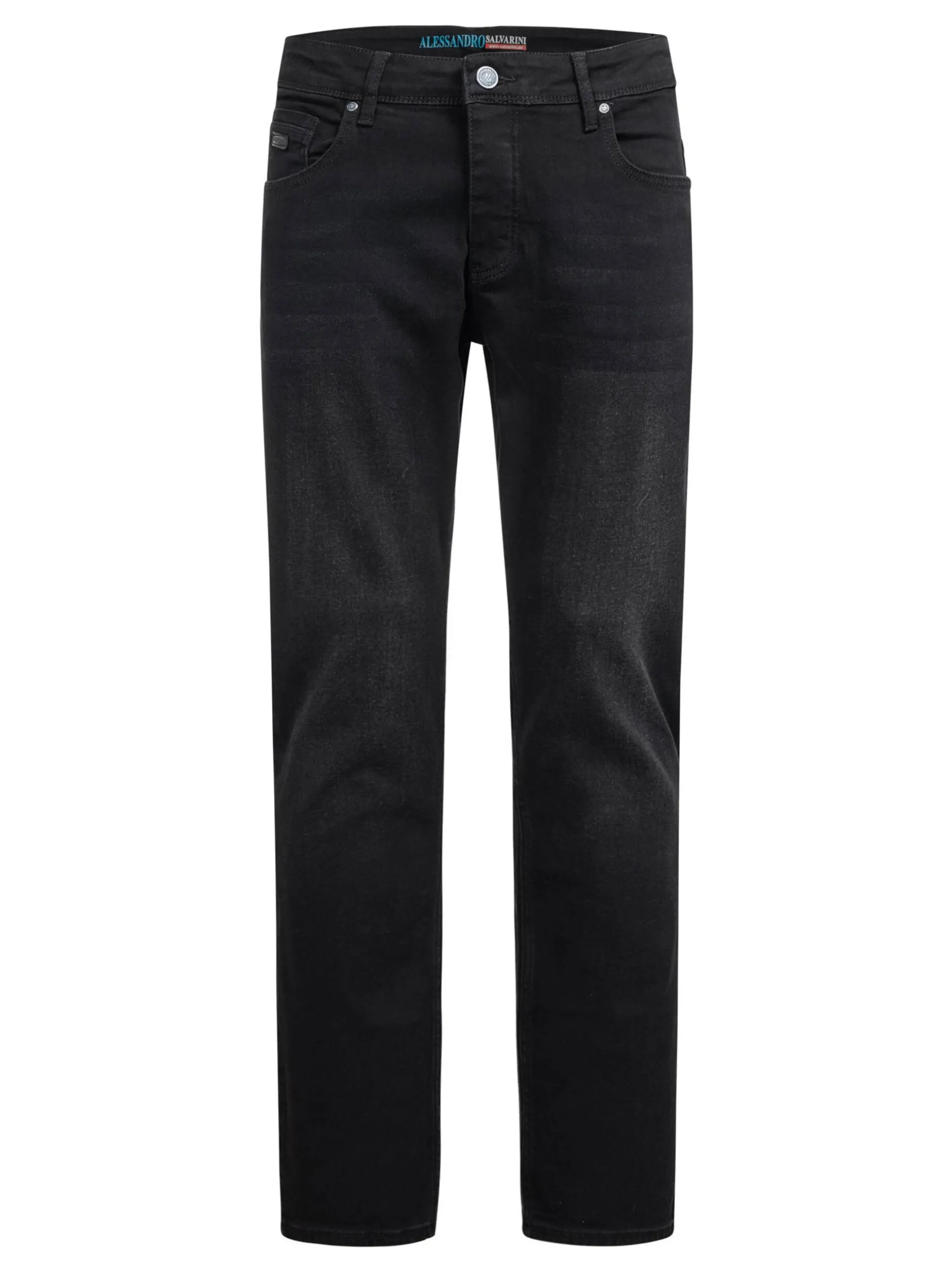 Alessandro Salvarini Jeans in schwarz