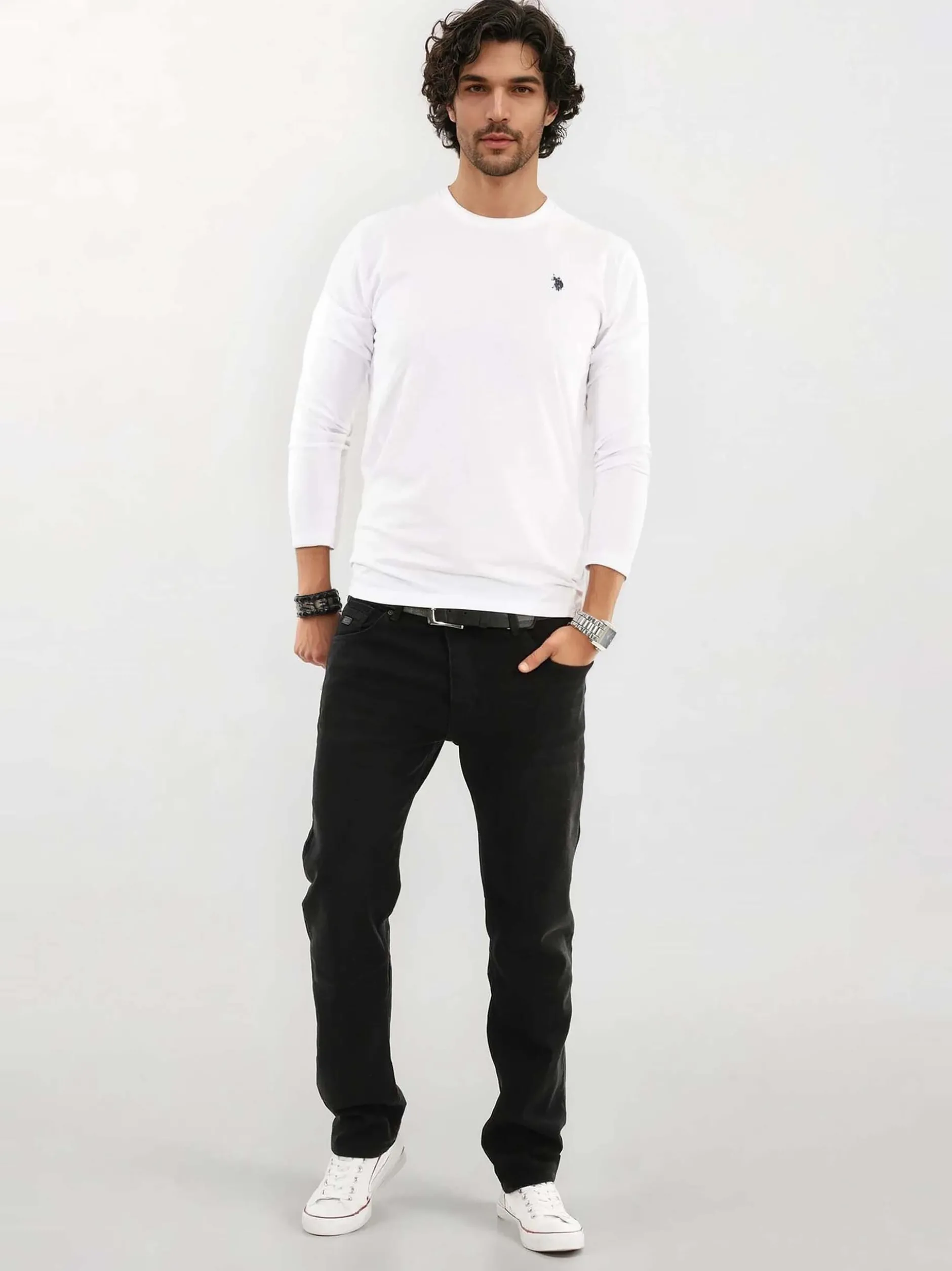 Alessandro Salvarini Jeans in schwarz