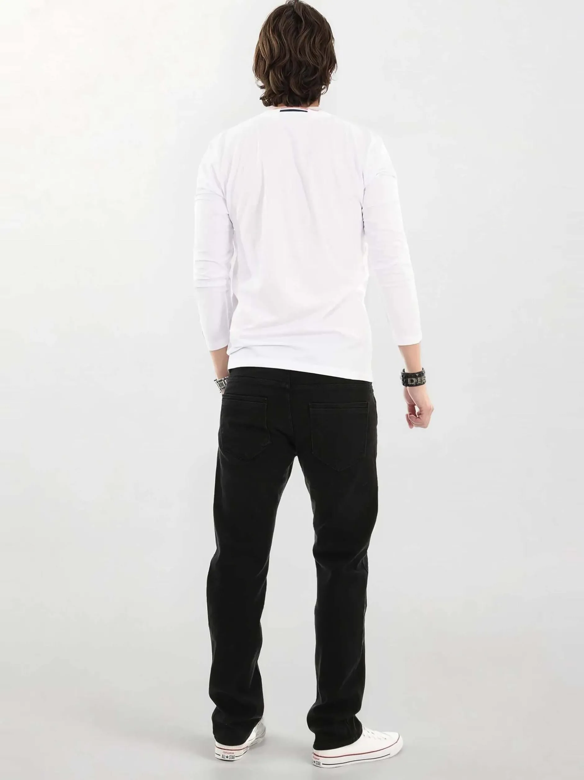 Alessandro Salvarini Jeans in schwarz