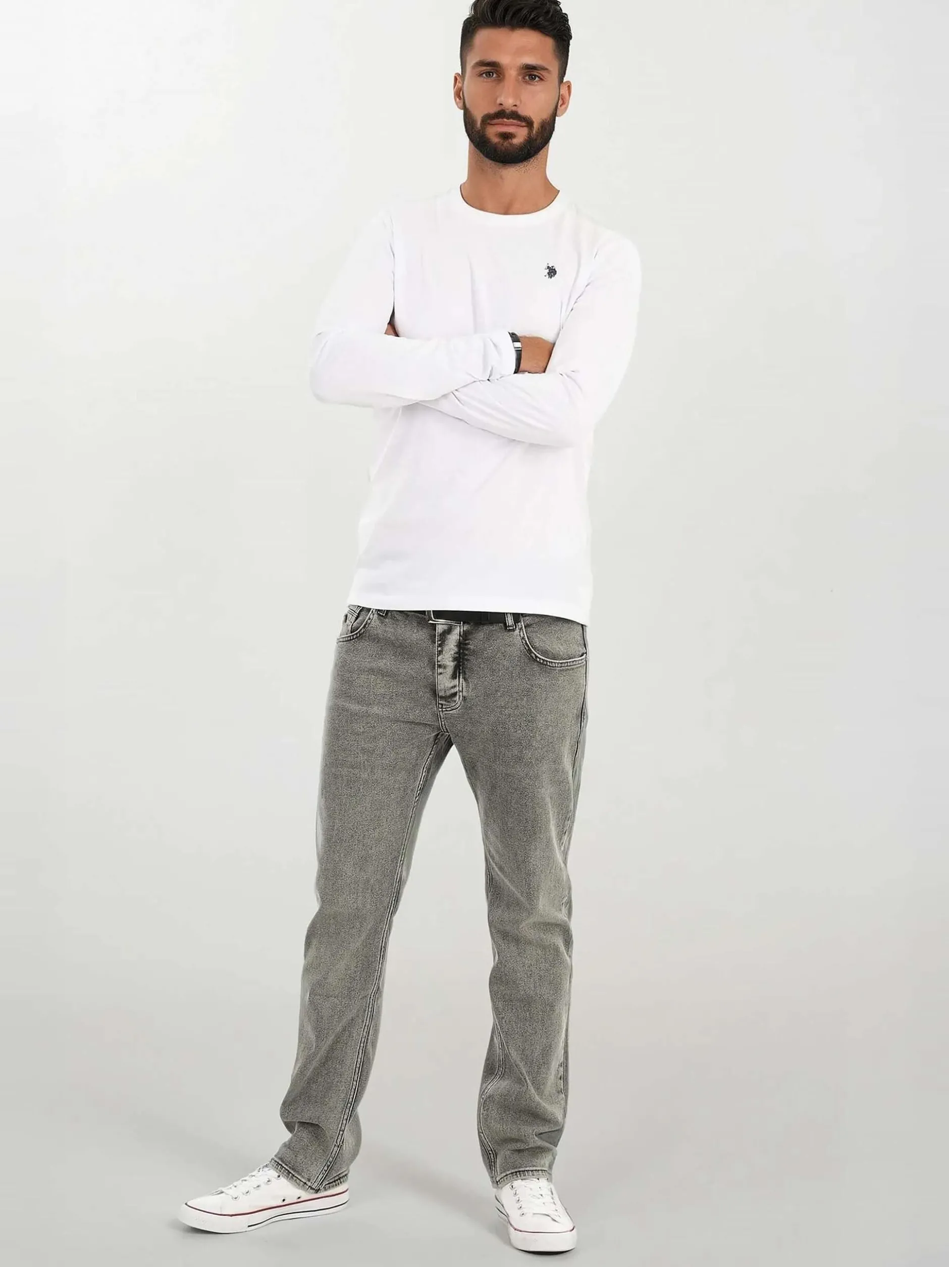 Alessandro Salvarini Jeans in grau