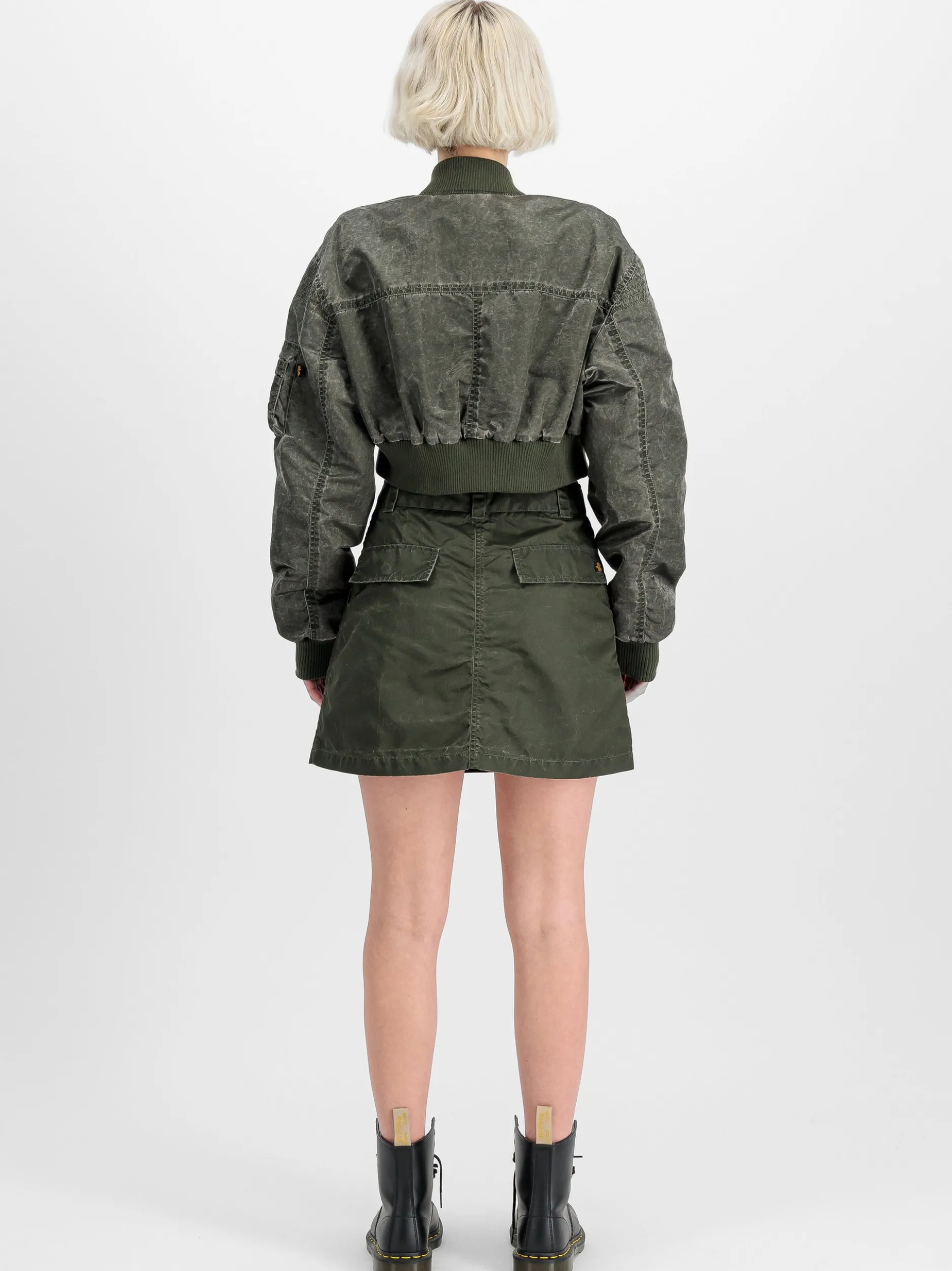 Alpha Industries Damen Bomberjacke in oliv