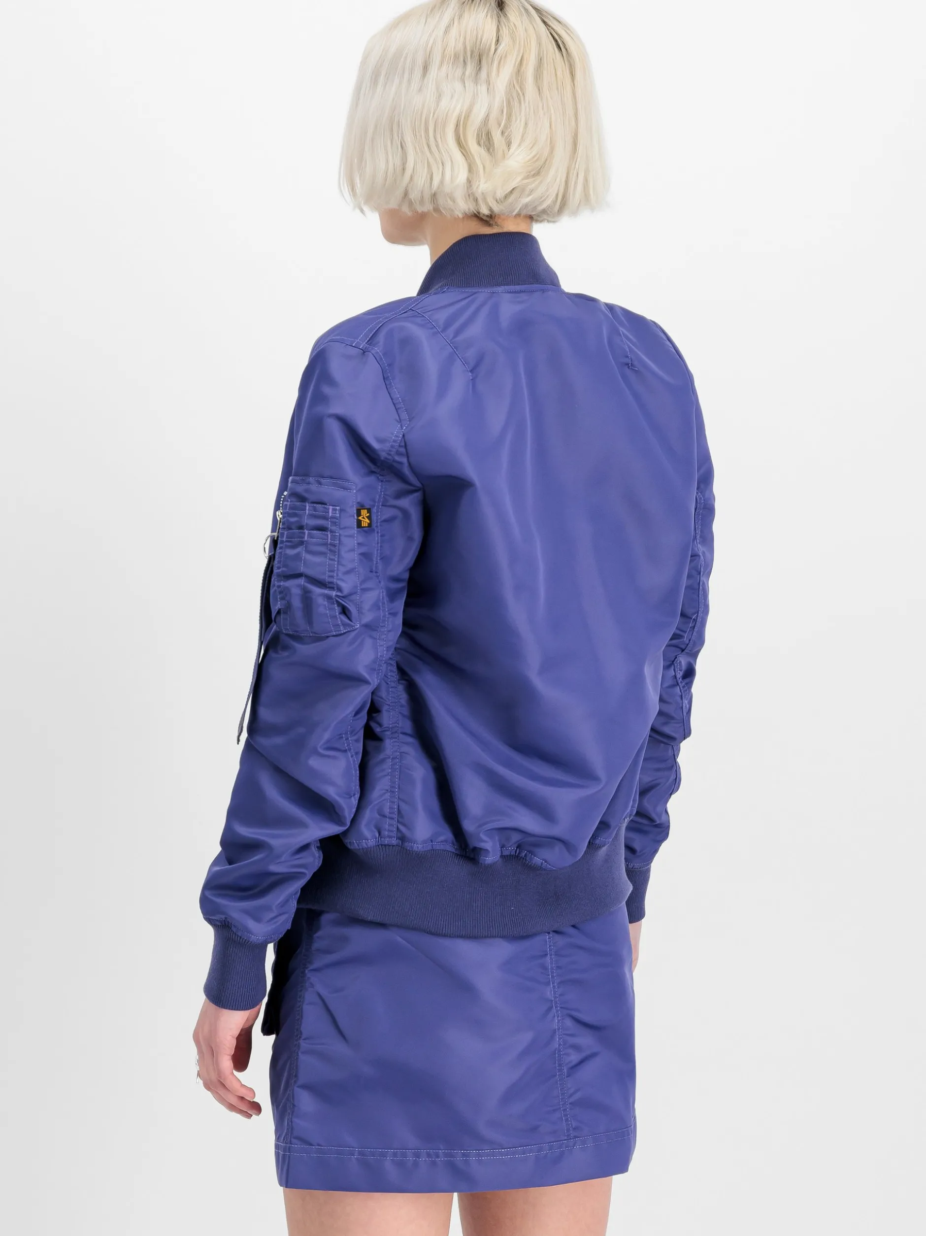 Alpha Industries Damen Bomberjacke in lila