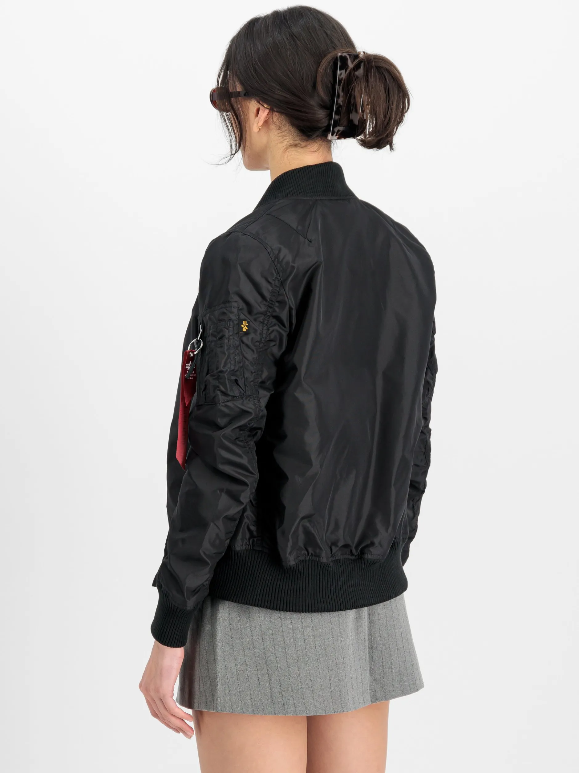 Alpha Industries Damen Bomberjacke in schwarz