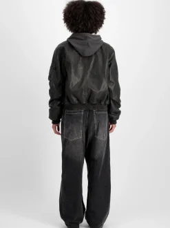Alpha Industries Damen Bomberjacke in schwarz