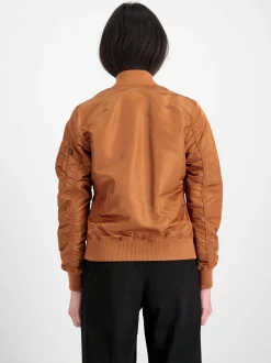Alpha Industries Damen Bomberjacke in cognac
