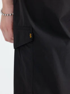 Alpha Industries Damen Hose in schwarz