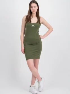 Alpha Industries Damen Kleid in oliv