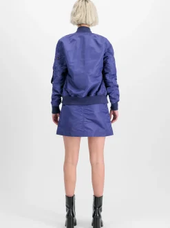 Alpha Industries Damen Minirock in purple