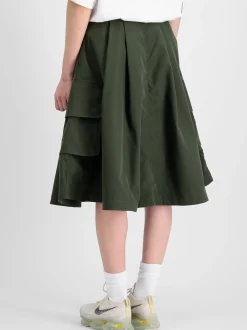 Alpha Industries Damen Rock in oliv