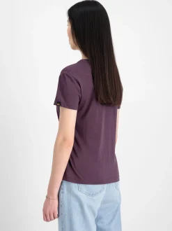 Alpha Industries Damen T-Shirt in lila