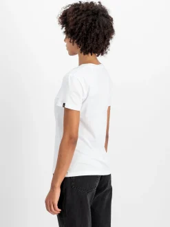Alpha Industries Damen T-Shirt in lila