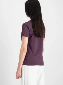 Alpha Industries Damen T-Shirt in lila