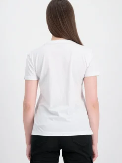 Alpha Industries Damen T-Shirt in weiß