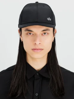 Alpha Industries Herren Cap in schwarz