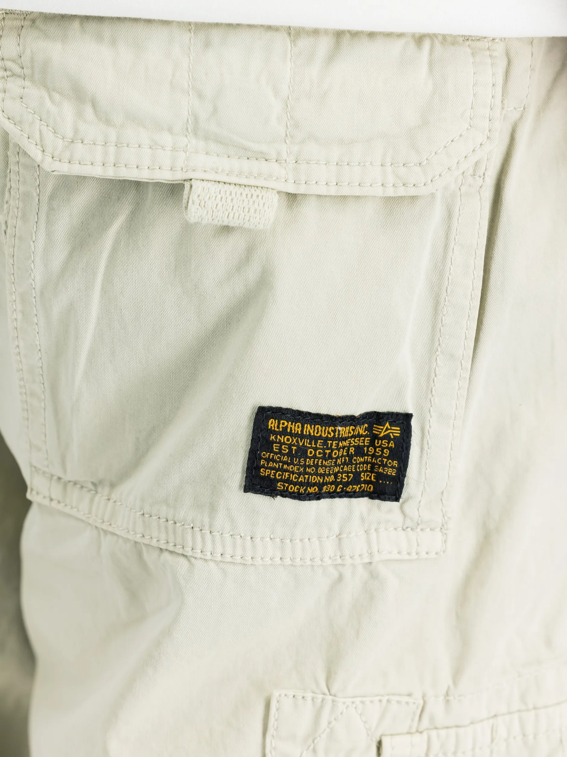 Alpha Industries Herren Cargo-Shorts in sand