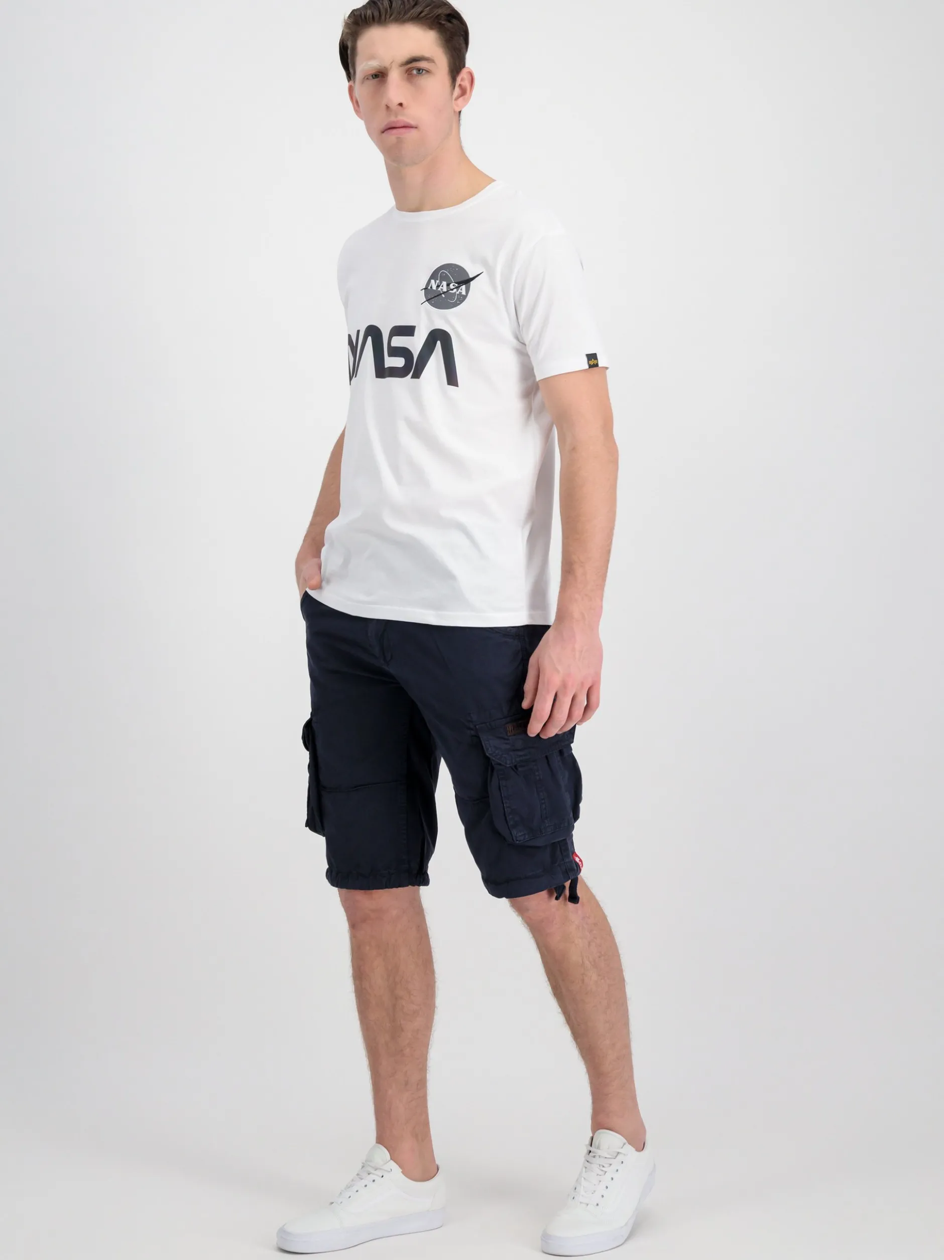 Alpha Industries Herren Cargo-Shorts in marine